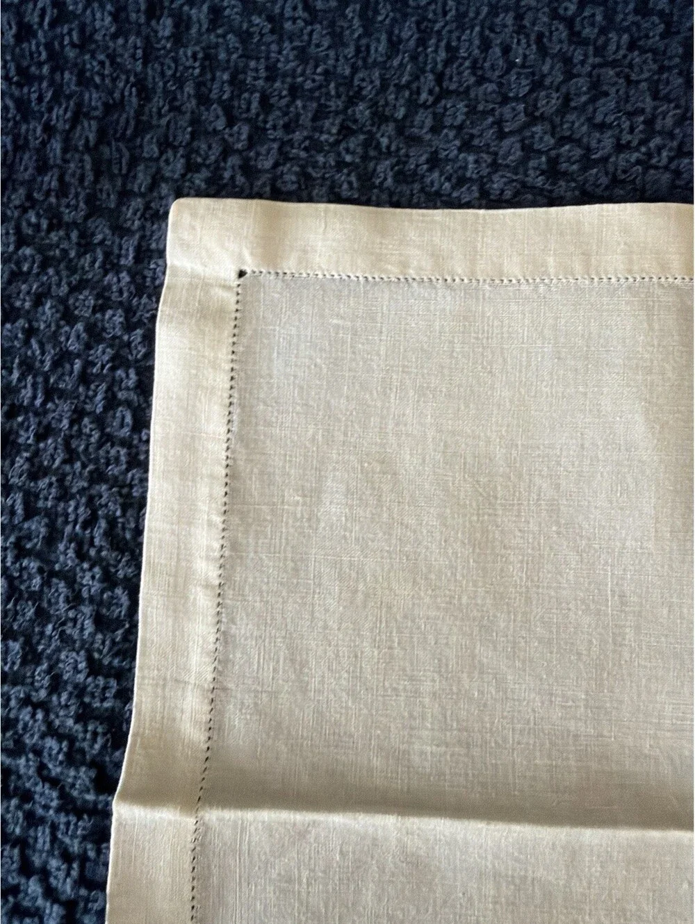 Rampant Lion Embroidered Napkin Handkerchief 10” Square
